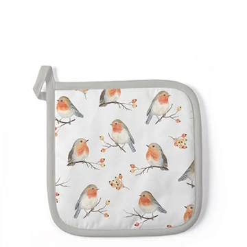 Robin Family edényalátét 20x20cm, 100% pamut, AMB.36516805
