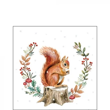 Storing for Winter papírszalvéta 25x25cm,20db-os, AMB.12516625 Storing for Winter papírszalvéta 25x25cm,20db-os, AMB.12516625