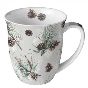 Pine Cone All Over porcelánbögre 0,4L, AMB.38416470