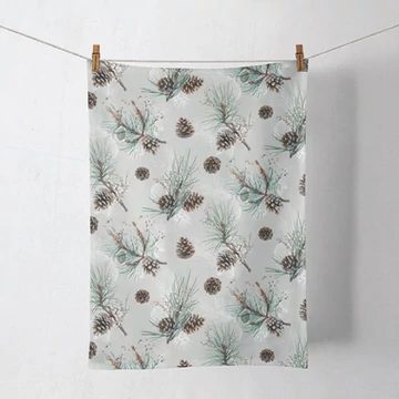 Pine Cone All Over konyharuha 50x70cm, 100% pamut, AMB.37816470