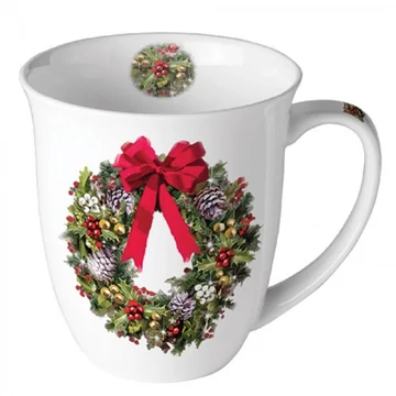 Bow On Wreath porcelánbögre 0,4L, AMB.38416550