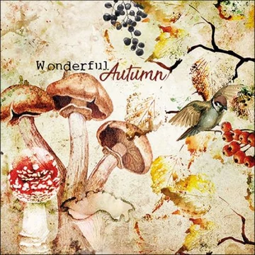 Wonderful Autumn papírszalvéta 33x33cm, 20db-os, AMB.13316725