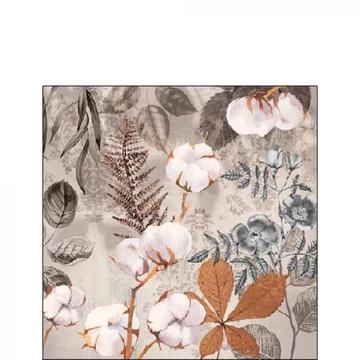 Cotton papírszalvéta 25x25cm,20db-os, AMB.12516520