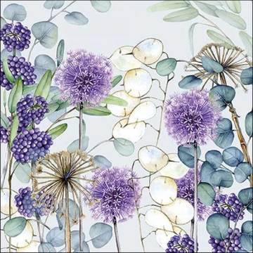 Lunaria Green papírszalvéta 33x33cm, 20db-os, AMB.13317475