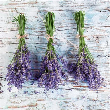 Lavender Bouquets papírszalvéta 33x33cm, 20db-os, AMB.13317480 Lavender Bouquets papírszalvéta 33x33cm, 20db-os, AMB.13317480