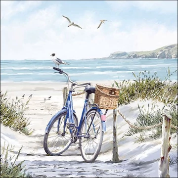 Bike at the Beach papírszalvéta 33x33cm, 20db-os, AMB.13317380