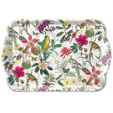 Tropical Jungle műanyag kistálca 13x21cm, AMB.13717220