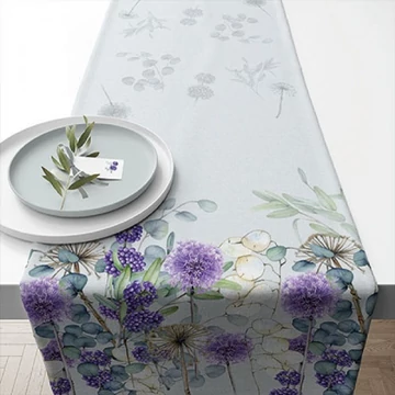 Lunaria Green asztali futó 40x150cm,100% pamut, AMB.16617475