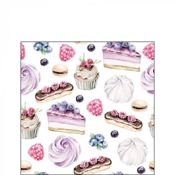 Pastries papírszalvéta 25x25cm,20db-os, AMB.12517295 Pastries papírszalvéta 25x25cm,20db-os, AMB.12517295