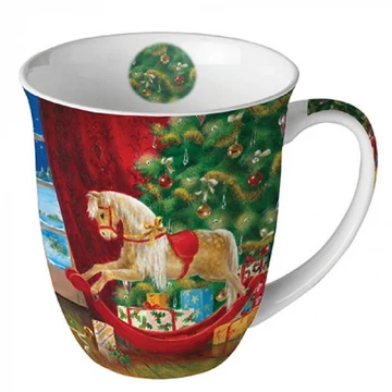 Wooden rocking horse porcelánbögre 0,4l, AMB.38417870