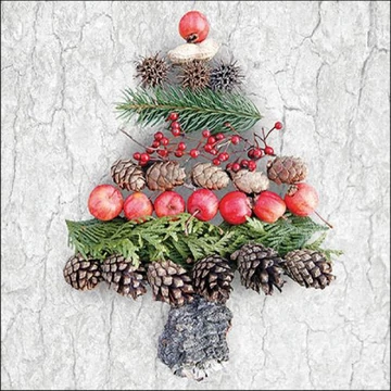 Deco tree grey papírszalvéta 33x33cm, 20db-os, AMB.33317865 Deco tree grey papírszalvéta 33x33cm, 20db-os, AMB.33317865
