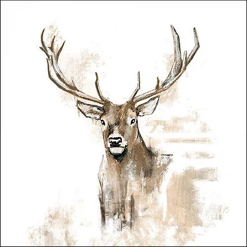 Antlers papírszalvéta 33x33cm, 20db-os, AMB.13317875