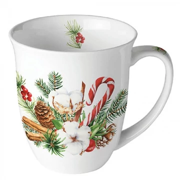 Christmas arrangement porcelánbögre 0,4l, AMB.38417935