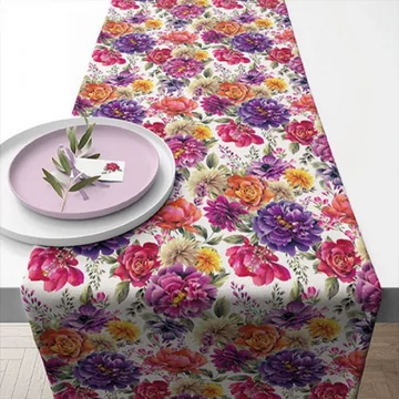 Anne white asztali futó 40x150cm,100% pamut, AMB.16617450