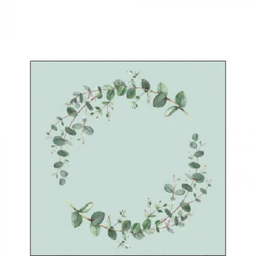 Eucalyptus Branch Green papírszalvéta 25x25cm,20db-os, AMB.12517161 Eucalyptus Branch Green papírszalvéta 25x25cm,20db-os, AMB.12517161