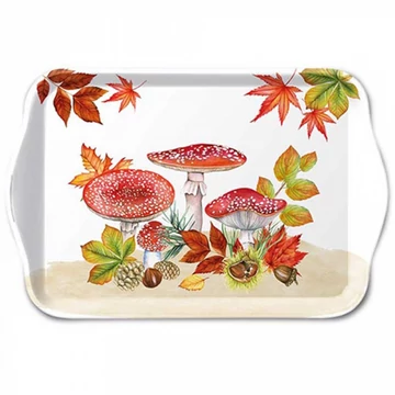 Fly agaric group műanyag kistálca 13x21cm, AMB.13716745