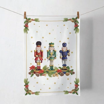 Bearded nutcracker konyharuha 50x70cm, 100% pamut, AMB.37818090