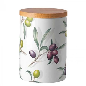 Delicious olives porcelán konyhai tároló 13,5x10cm, AMB.17518185
