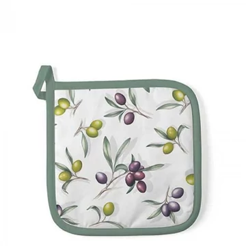 Delicious olives edényalátét 20x20cm,100% pamut, AMB.16518185