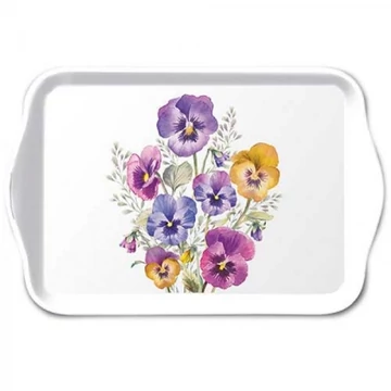 Pansies műanyag kistálca 13x21cm, AMB.13718165