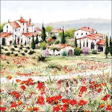 Tuscany papírszalvéta 33x33cm, 20db-os, AMB.13318365