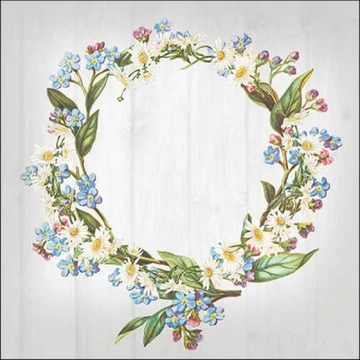 Enjoy the little things grey papírszalvéta 33x33cm, 20db-os, AMB.13318500