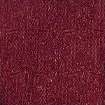 Elegance ruby red dombornyomott papírszalvéta 40x40cm,15db-os, AMB.14017576 Elegance ruby red dombornyomott papírszalvéta 40x40cm,15db-os, AMB.14017576