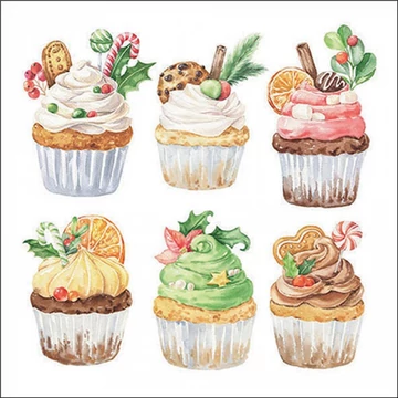 Sweet Christmas white papírszalvéta 33x33cm, 20db-os, AMB.33318980 Sweet Christmas white papírszalvéta 33x33cm, 20db-os, AMB.33318980