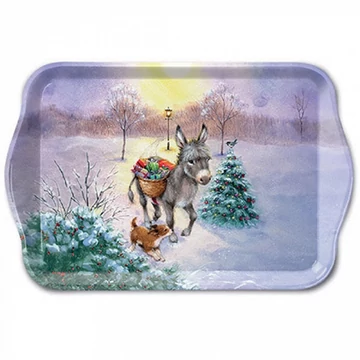 Gifts delivery műanyag kistálca 13x21cm, AMB.33718840