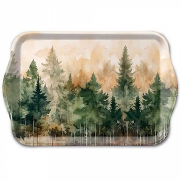 Evergreen trees műanyag kistálca 13x21cm, AMB.13718825