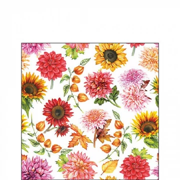 Autumn blooming papírszalvéta 25x25cm, 20db-os, AMB.12519770