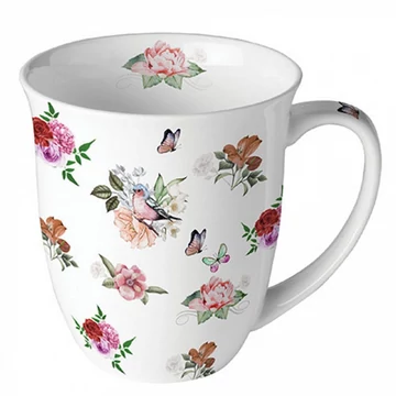 Charlotte white porcelánbögre 0,4l, AMB.18419350