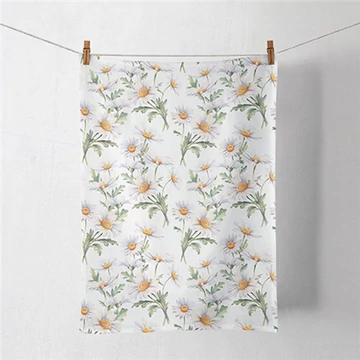 Beautiful daisies white konyharuha 50x70cm, 100% pamut, AMB.17819545