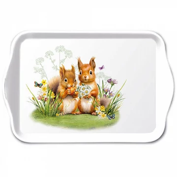 Little squirels műanyag kistálca 13x21cm, AMB.13719465