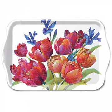 Tulips of joy műanyag kistálca 13x21cm, AMB.13719310