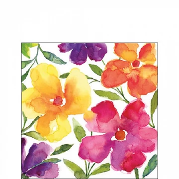 Happy bloomers papírszalvéta 25x25cm,20db-os, AMB.12519395