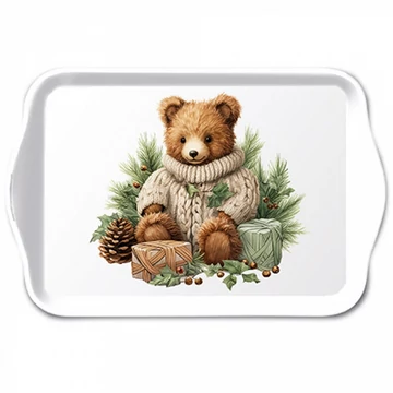 Cuddle bear műanyag kistálca 13x21cm, AMB.33720110
