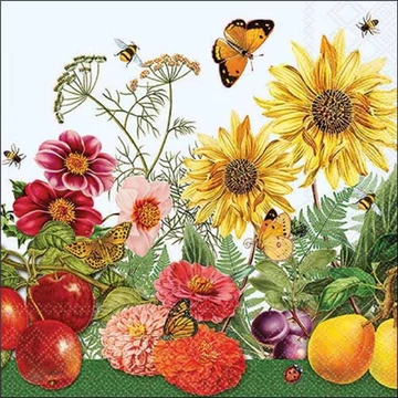 Sunny Garden papírszalvéta 33x33cm, 20db-os, AMB.13319990