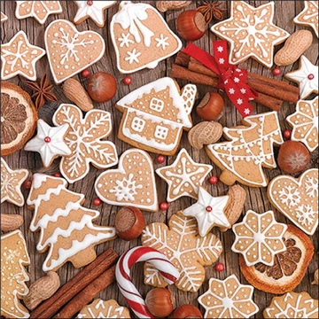 Flavoured cookies papírszalvéta 33x33cm, 20db-os, AMB.33319960