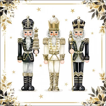 Royal nutcrackers papírszalvéta 33x33cm, 20db-os, AMB.33319990 Royal nutcrackers papírszalvéta 33x33cm, 20db-os, AMB.33319990
