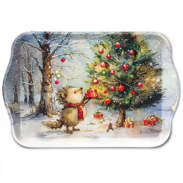 Present for hedgehog műanyag kistálca 13x21cm, AMB.33720105