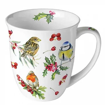 Birds in Winter porcelánbögre 0,4l, AMB.38419955