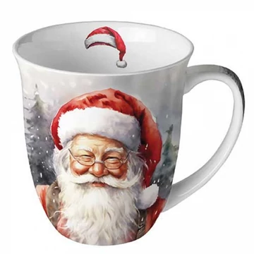 Happy Santa porcelánbögre 0,4l, AMB.38419075