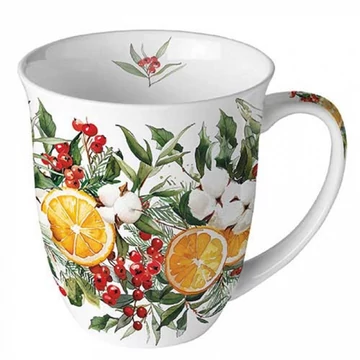 Winter Oranges porcelánbögre 0,4l, AMB.38419935