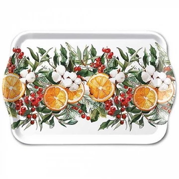 Winter Oranges műanyag kistálca 13x21cm, AMB.33719935