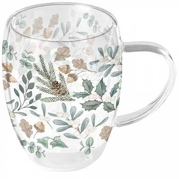Collection of leaves duplafalú borosilicate üvegcsésze 0,35l, AMB.34219040
