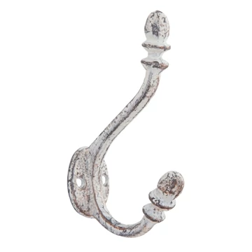 Fém falifogas 1-es szürke antikolt,3x8x12cm, CLEEF.6Y1525G