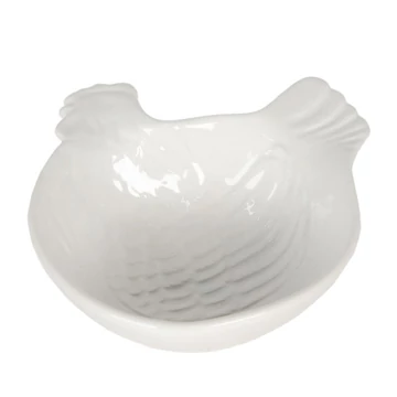 Kerámia levesestálka 14x17x15cm,kakasos, CLEEF.6CE1094
