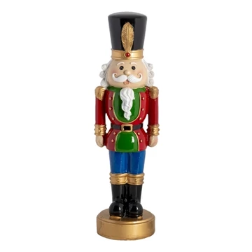 Diótörő műanyag dekorfigura 11x36cm, CLEEF.6PR3413