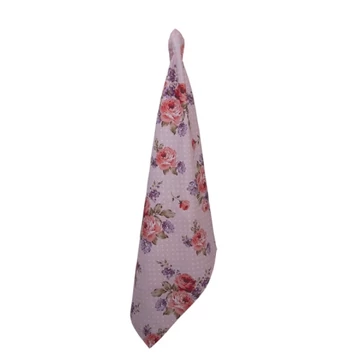 Konyharuha 50x70cm, 100% pamut, Dotty Rose, CLEEF.DTR42-1